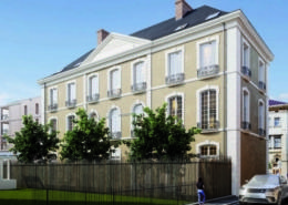 Hotel Coindon - Le Mans - Loi Monument Historique - facade sud est