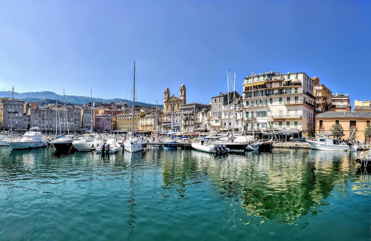 ville de Bastia en haute corse