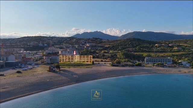 Emplacement de la résidence Alta Maré face à la plage du Lido