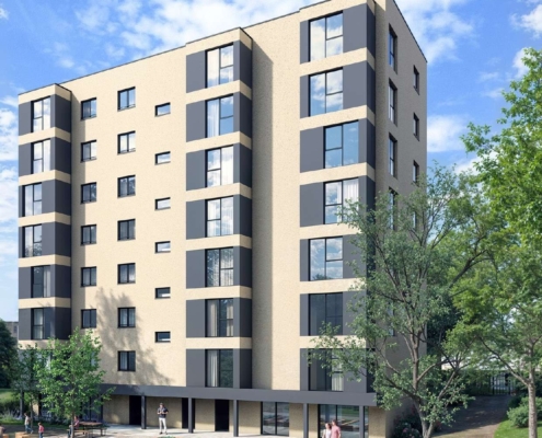 Résidence étudiante Seven Lodge III à Lyon 7, avenue Jean-François Raclet