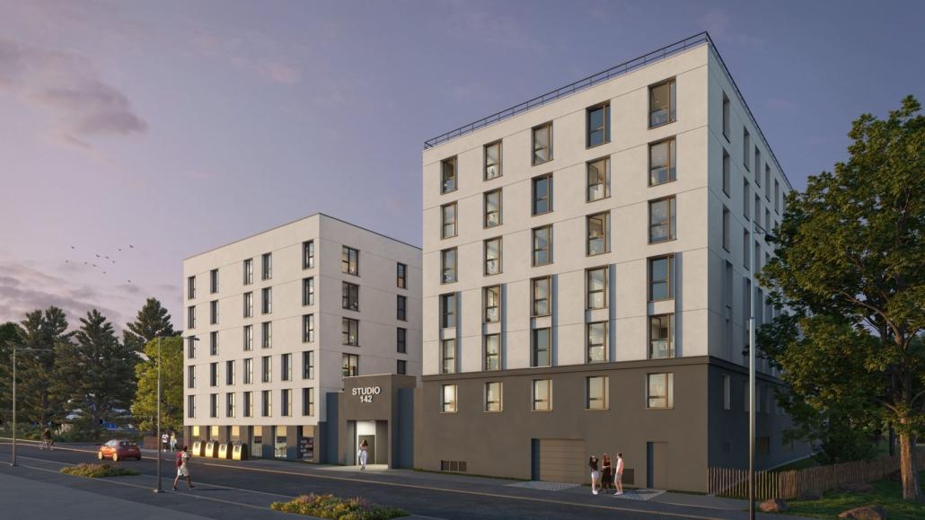 Résidence étudiante Studio 142 à Angers, rue Jean-Baptiste Lamarck