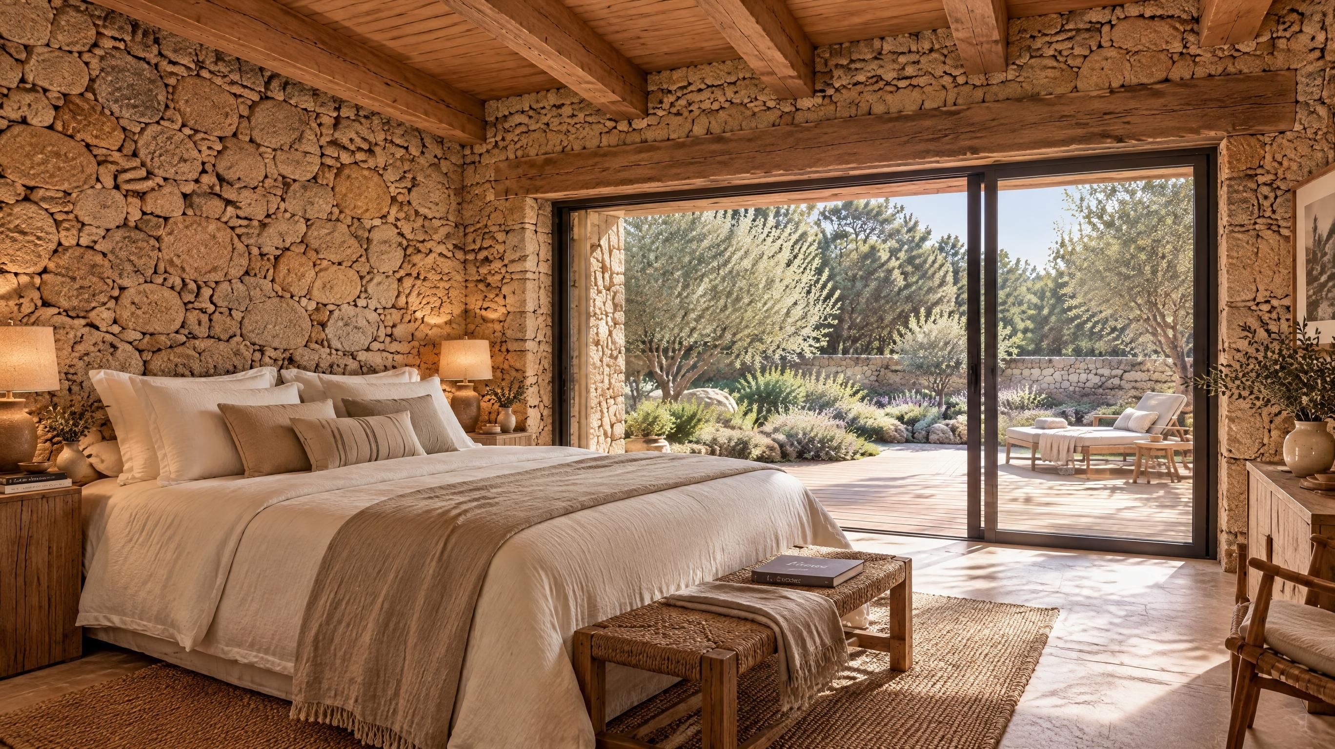 Suite parentale d'une villa des Terrasses de Pascialella