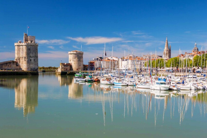 Le Vieux-Port de La Rochelle et ses tours